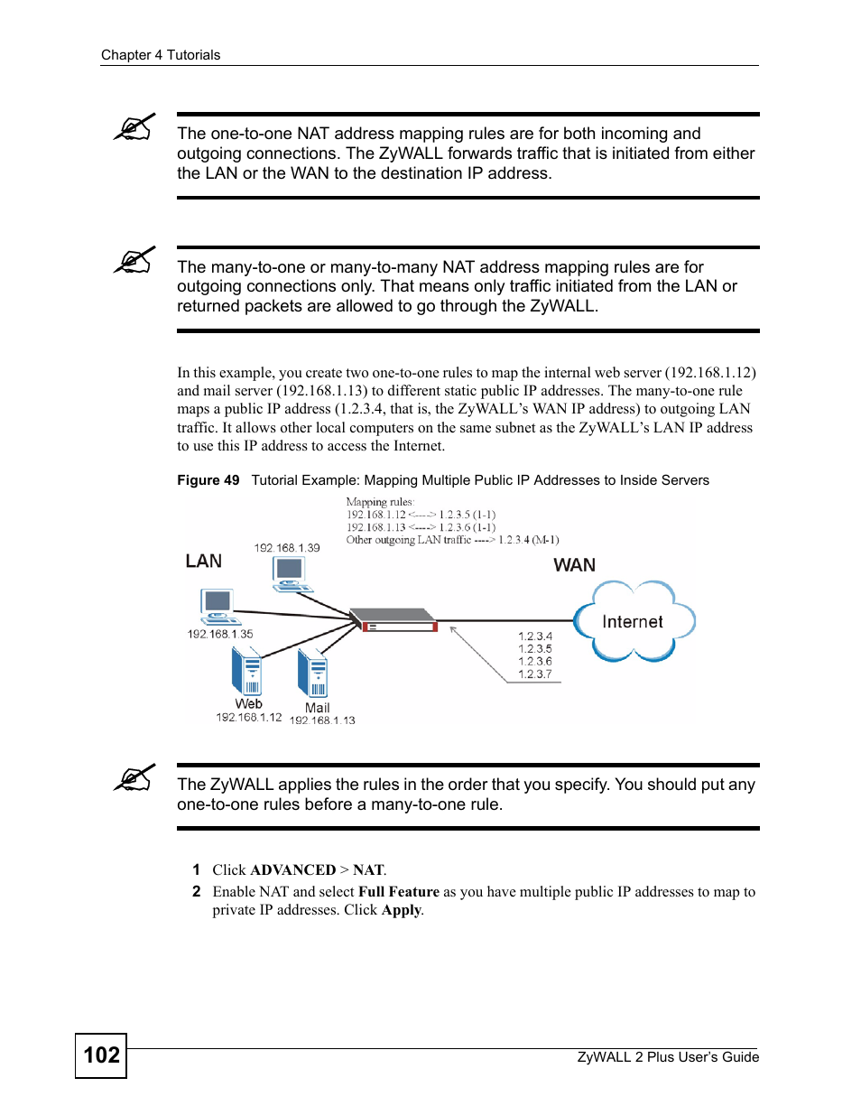 ZyXEL Communications ZyWALL 2 Plus User Manual | Page 102 / 686