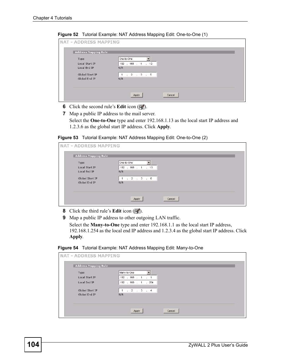 ZyXEL Communications ZyWALL 2 Plus User Manual | Page 104 / 686