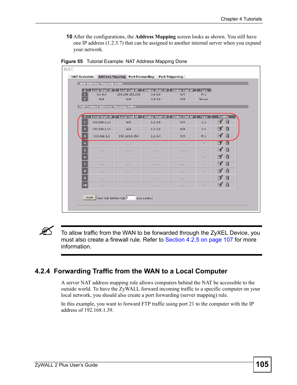 ZyXEL Communications ZyWALL 2 Plus User Manual | Page 105 / 686