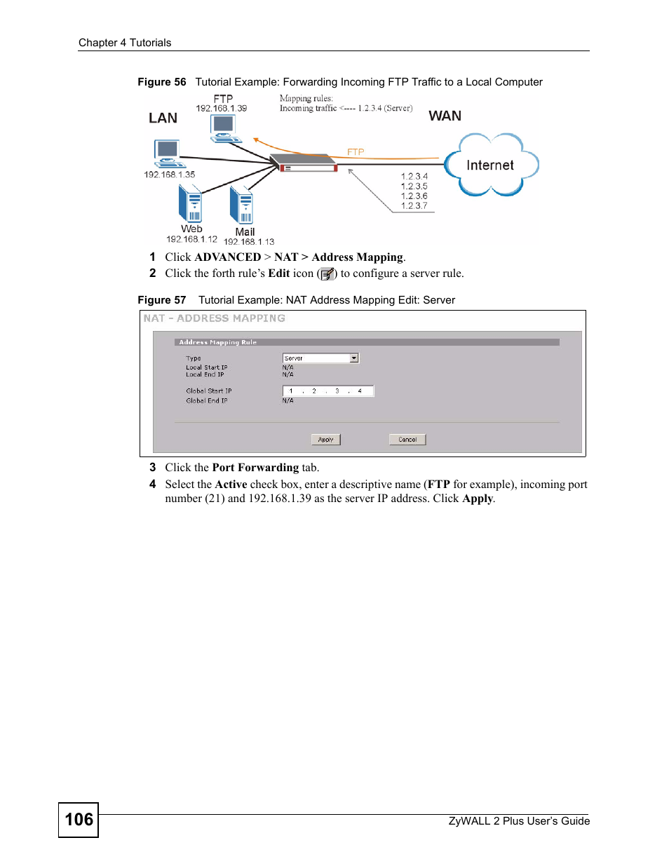 ZyXEL Communications ZyWALL 2 Plus User Manual | Page 106 / 686