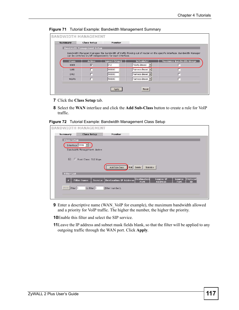 ZyXEL Communications ZyWALL 2 Plus User Manual | Page 117 / 686