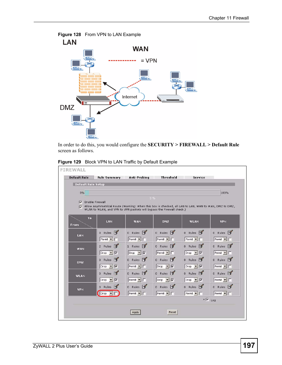 ZyXEL Communications ZyWALL 2 Plus User Manual | Page 197 / 686