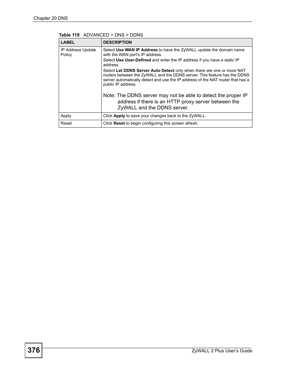 ZyXEL Communications ZyWALL 2 Plus User Manual | Page 376 / 686