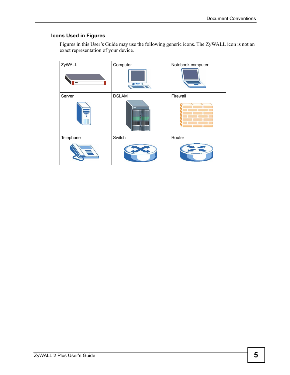 ZyXEL Communications ZyWALL 2 Plus User Manual | Page 5 / 686