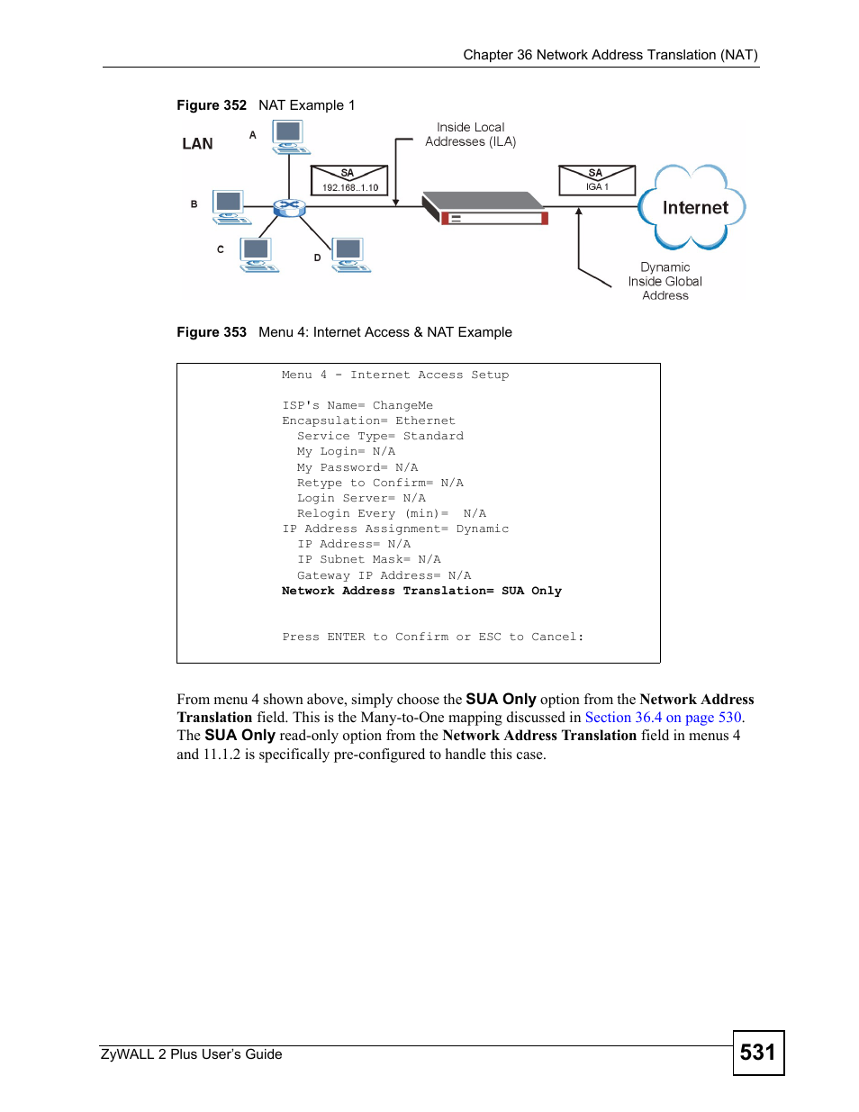 ZyXEL Communications ZyWALL 2 Plus User Manual | Page 531 / 686