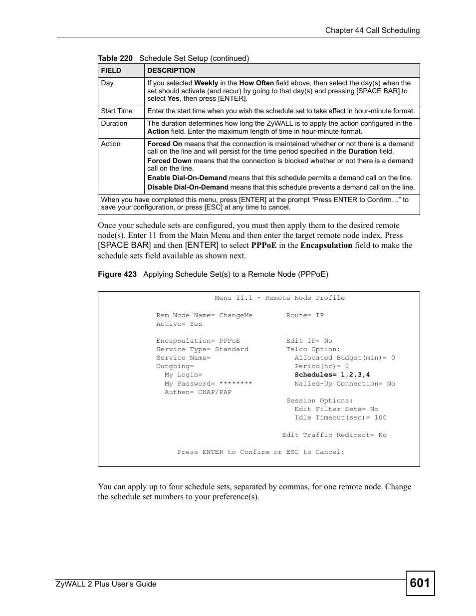 ZyXEL Communications ZyWALL 2 Plus User Manual | Page 601 / 686