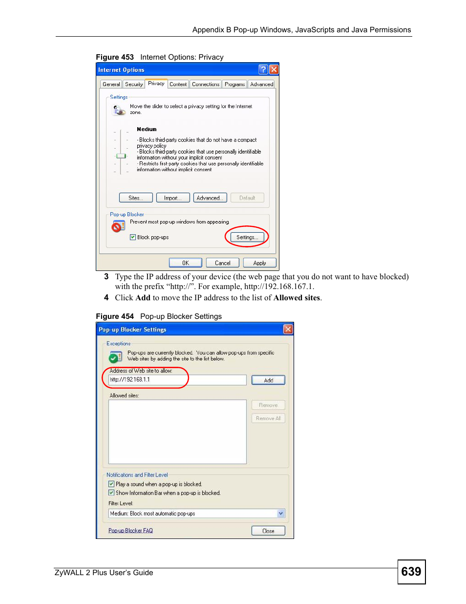 ZyXEL Communications ZyWALL 2 Plus User Manual | Page 639 / 686