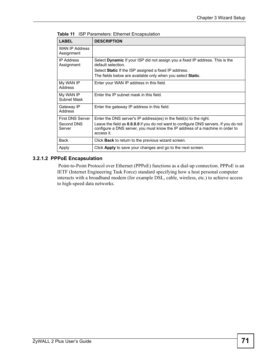 ZyXEL Communications ZyWALL 2 Plus User Manual | Page 71 / 686