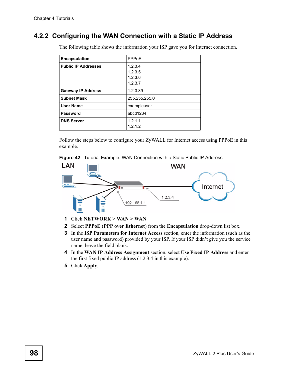 ZyXEL Communications ZyWALL 2 Plus User Manual | Page 98 / 686