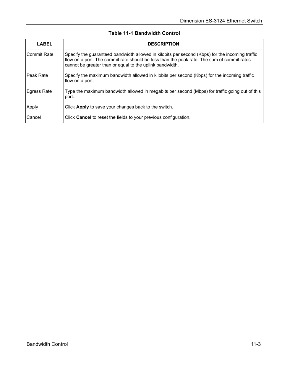ZyXEL Communications ZyXEL Dimension ES-3124 User Manual | Page 107 / 272