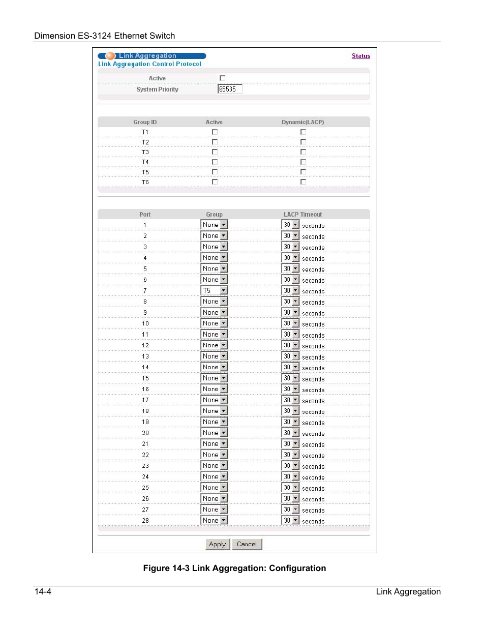 ZyXEL Communications ZyXEL Dimension ES-3124 User Manual | Page 122 / 272