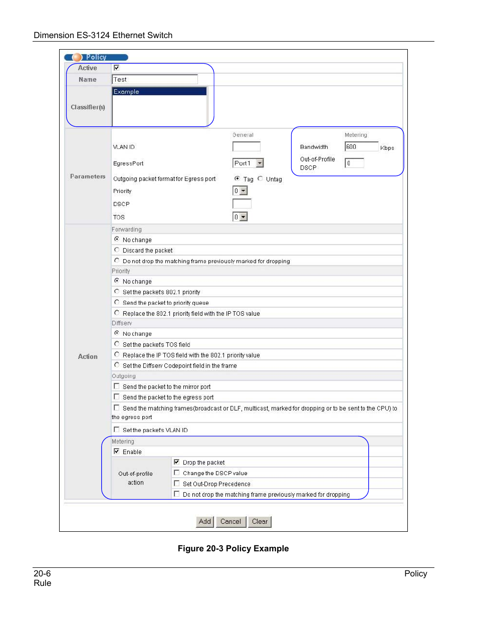 ZyXEL Communications ZyXEL Dimension ES-3124 User Manual | Page 160 / 272