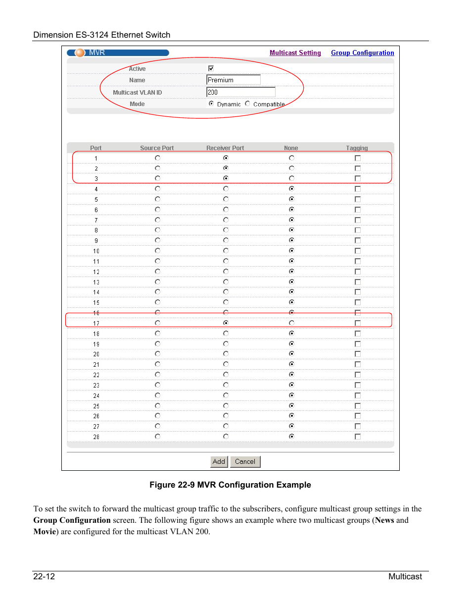 ZyXEL Communications ZyXEL Dimension ES-3124 User Manual | Page 178 / 272