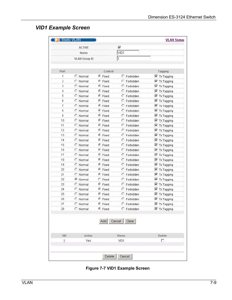 ZyXEL Communications ZyXEL Dimension ES-3124 User Manual | Page 87 / 272
