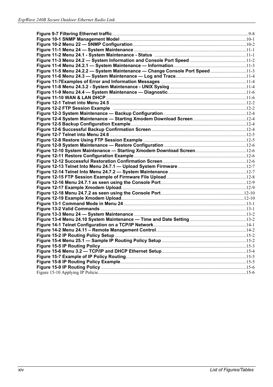 ZyXEL Communications ZyXEL ExpWave 240B User Manual | Page 14 / 96