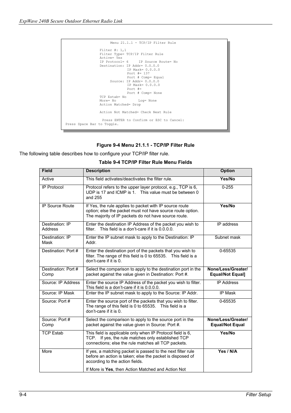 ZyXEL Communications ZyXEL ExpWave 240B User Manual | Page 58 / 96