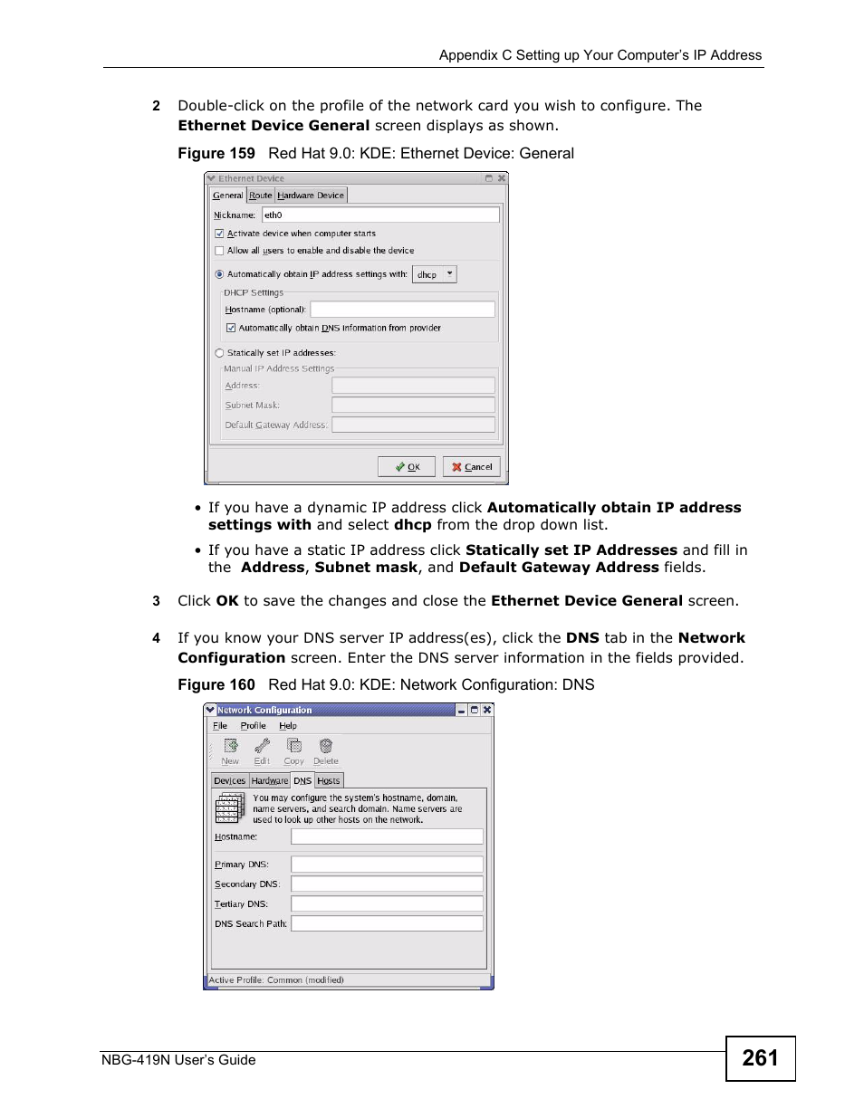 ZyXEL Communications NBG-419N User Manual | Page 261 / 294