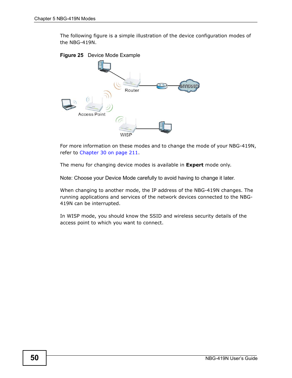 ZyXEL Communications NBG-419N User Manual | Page 50 / 294