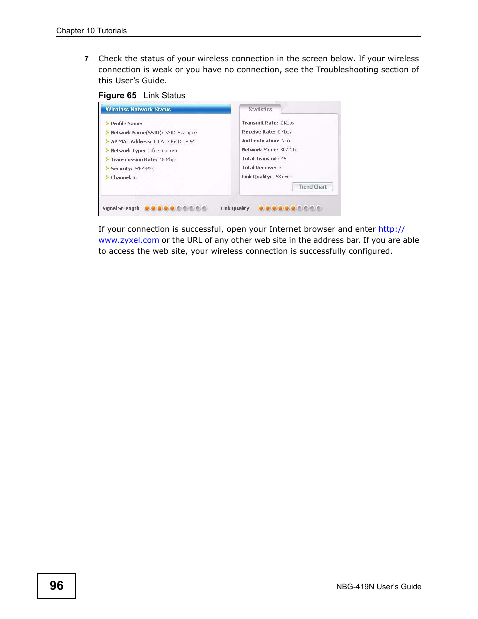 ZyXEL Communications NBG-419N User Manual | Page 96 / 294