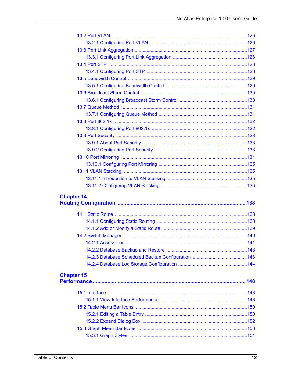 ZyXEL Communications 1 User Manual | Page 13 / 174