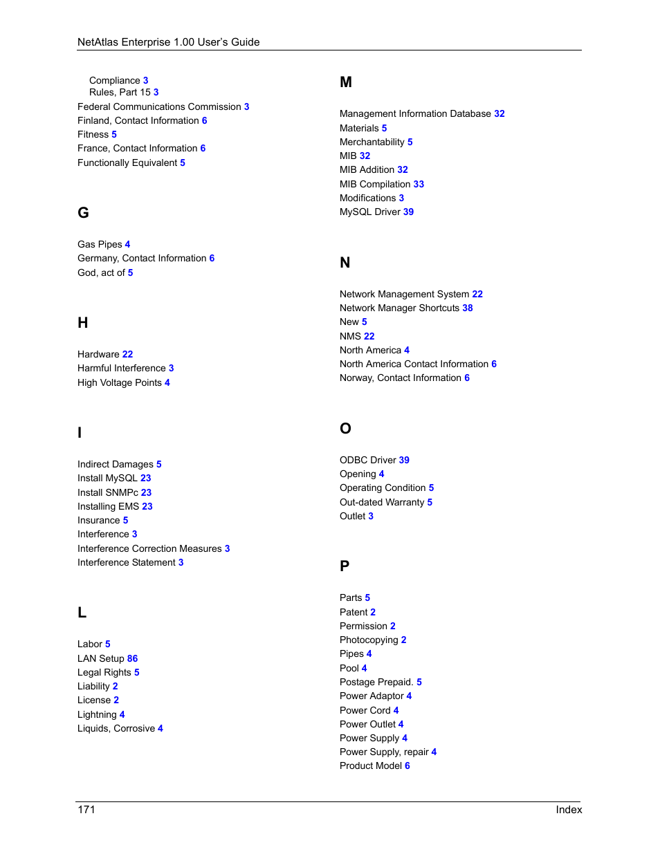 ZyXEL Communications 1 User Manual | Page 172 / 174
