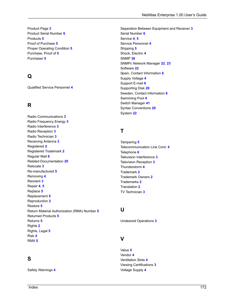 ZyXEL Communications 1 User Manual | Page 173 / 174