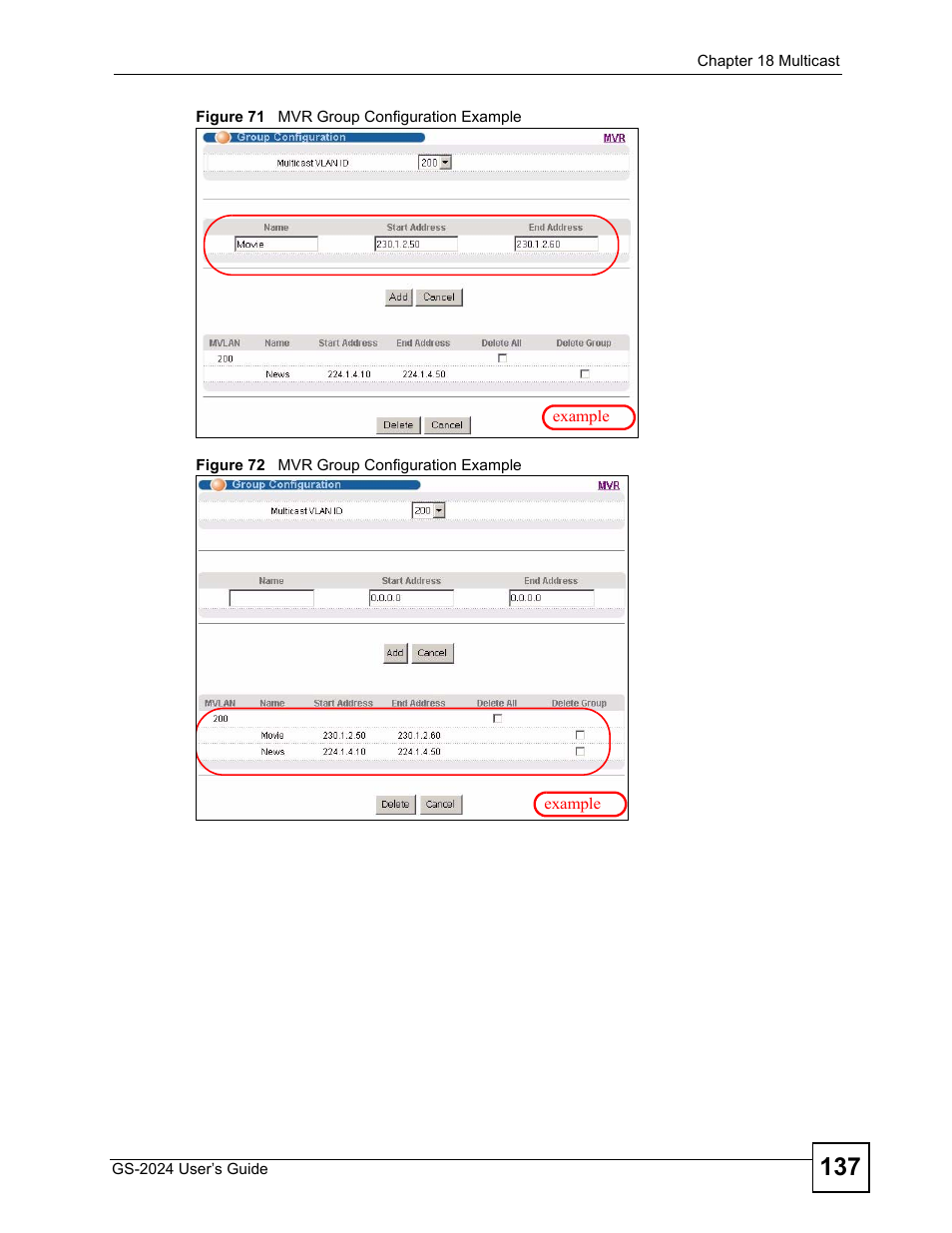 ZyXEL Communications ZyXEL Dimension GS-2024 User Manual | Page 137 / 266