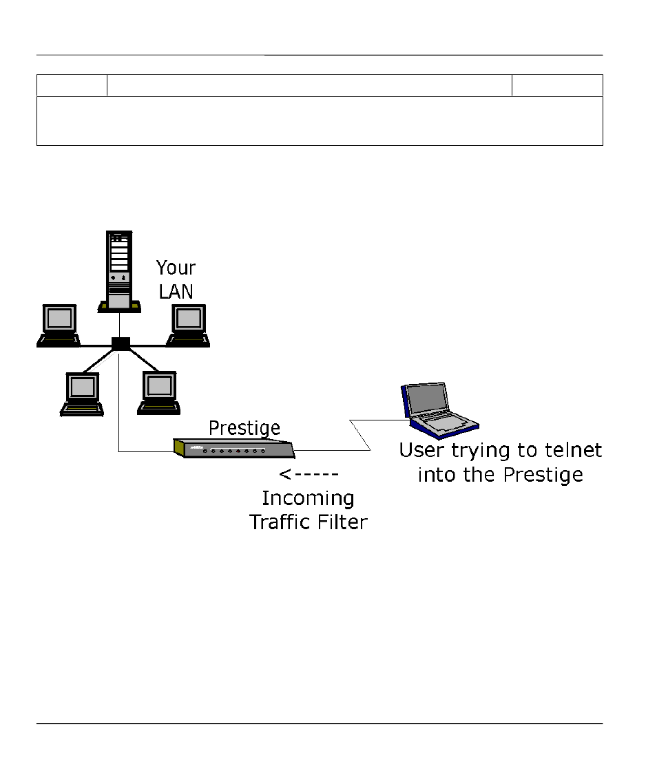 3 example filter | ZyXEL Communications Broadband Security Gateway P-312 User Manual | Page 109 / 254