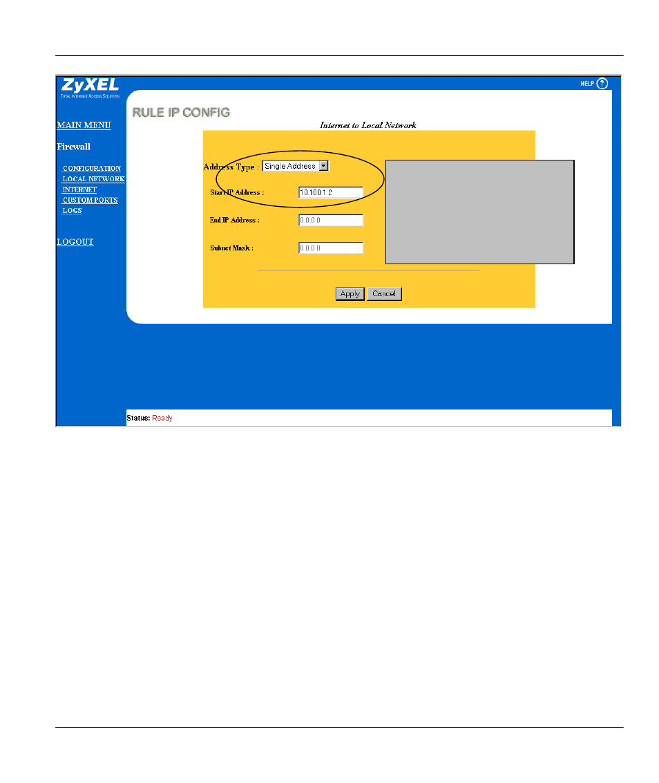 ZyXEL Communications Broadband Security Gateway P-312 User Manual | Page 207 / 254