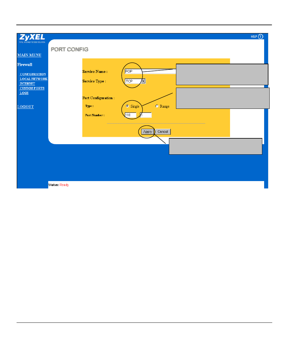 ZyXEL Communications Broadband Security Gateway P-312 User Manual | Page 210 / 254