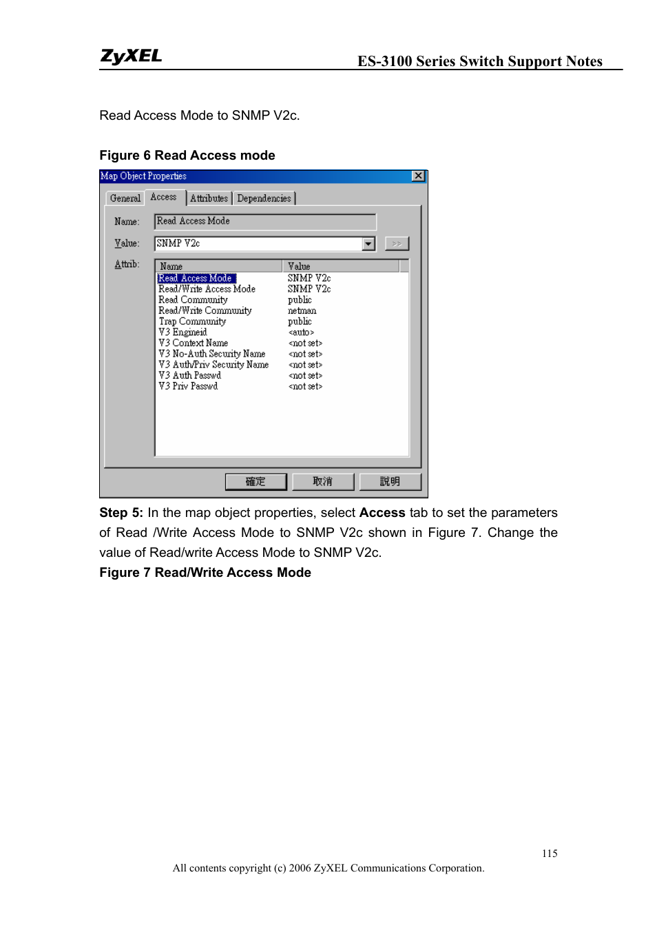 ZyXEL Communications ZyXEL Dimension ES-3124-4F User Manual | Page 115 / 144