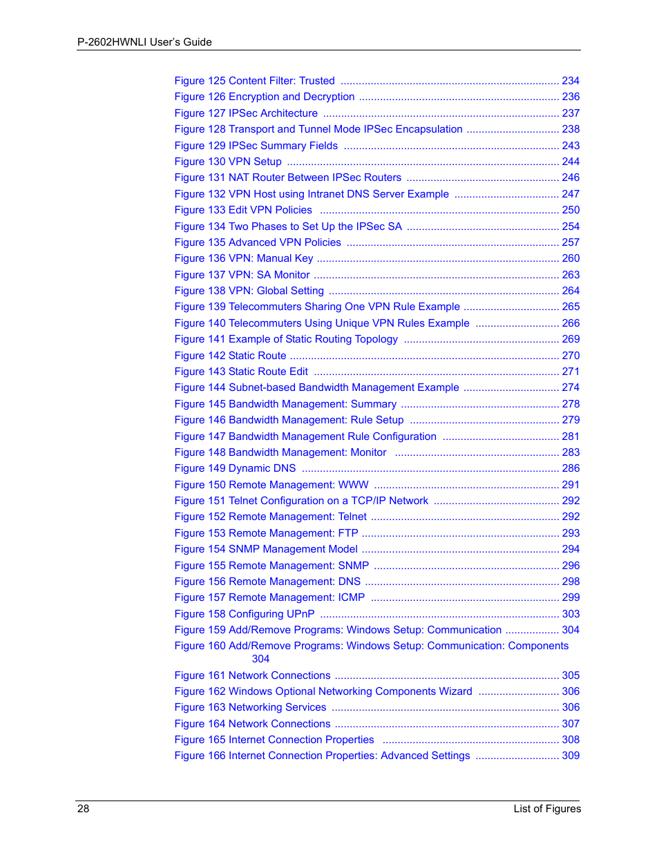 ZyXEL Communications 802.11g Wireless ADSL2+ 4-port VoIP IAD P-2602HWNLI User Manual | Page 28 / 442