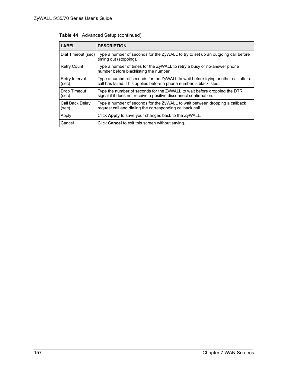 ZyXEL Communications Internet Security Appliance ZyWALL5UTM 4.0 User Manual | Page 157 / 803