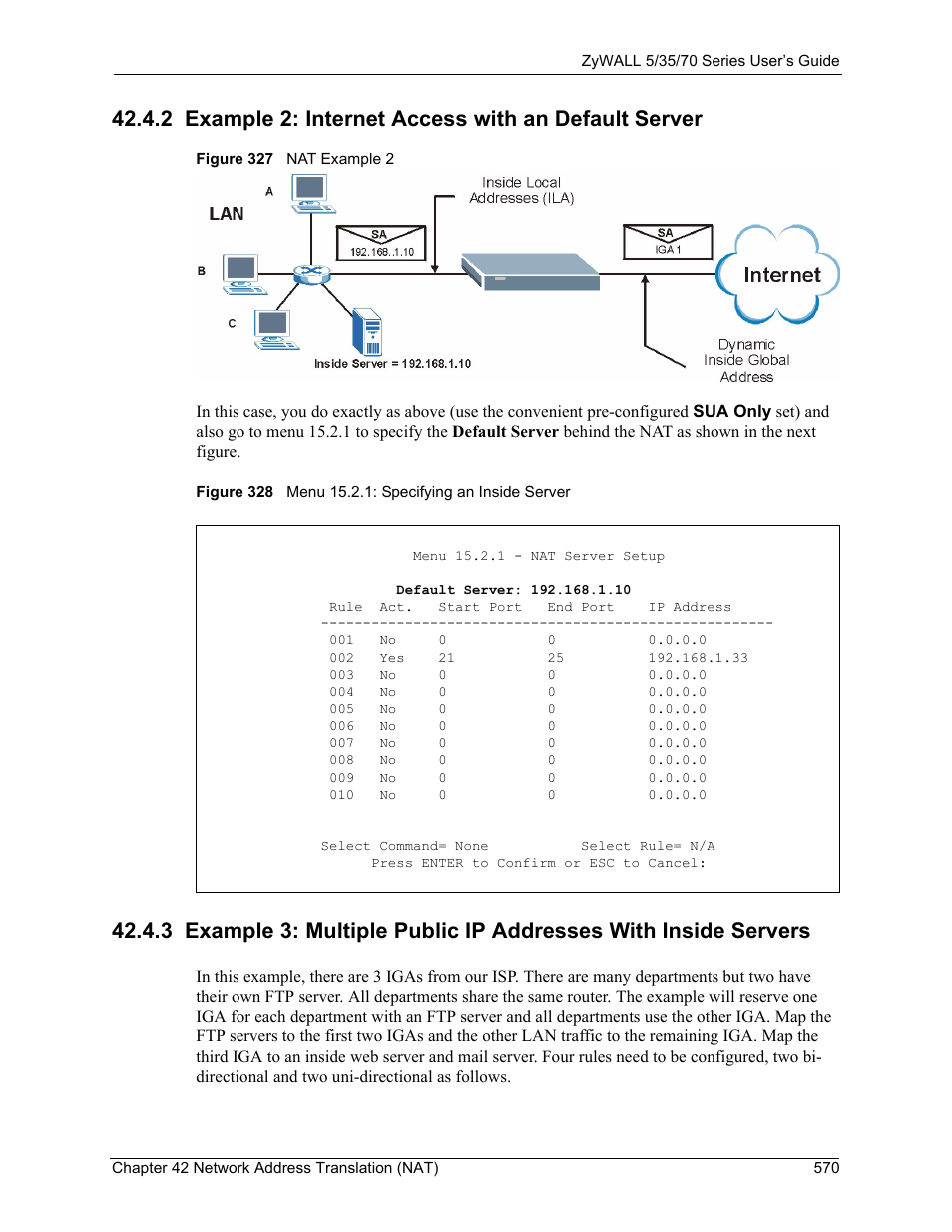 ZyXEL Communications Internet Security Appliance ZyWALL5UTM 4.0 User Manual | Page 570 / 803