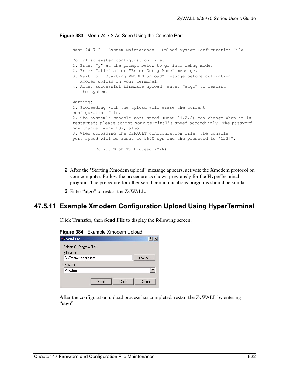 ZyXEL Communications Internet Security Appliance ZyWALL5UTM 4.0 User Manual | Page 622 / 803