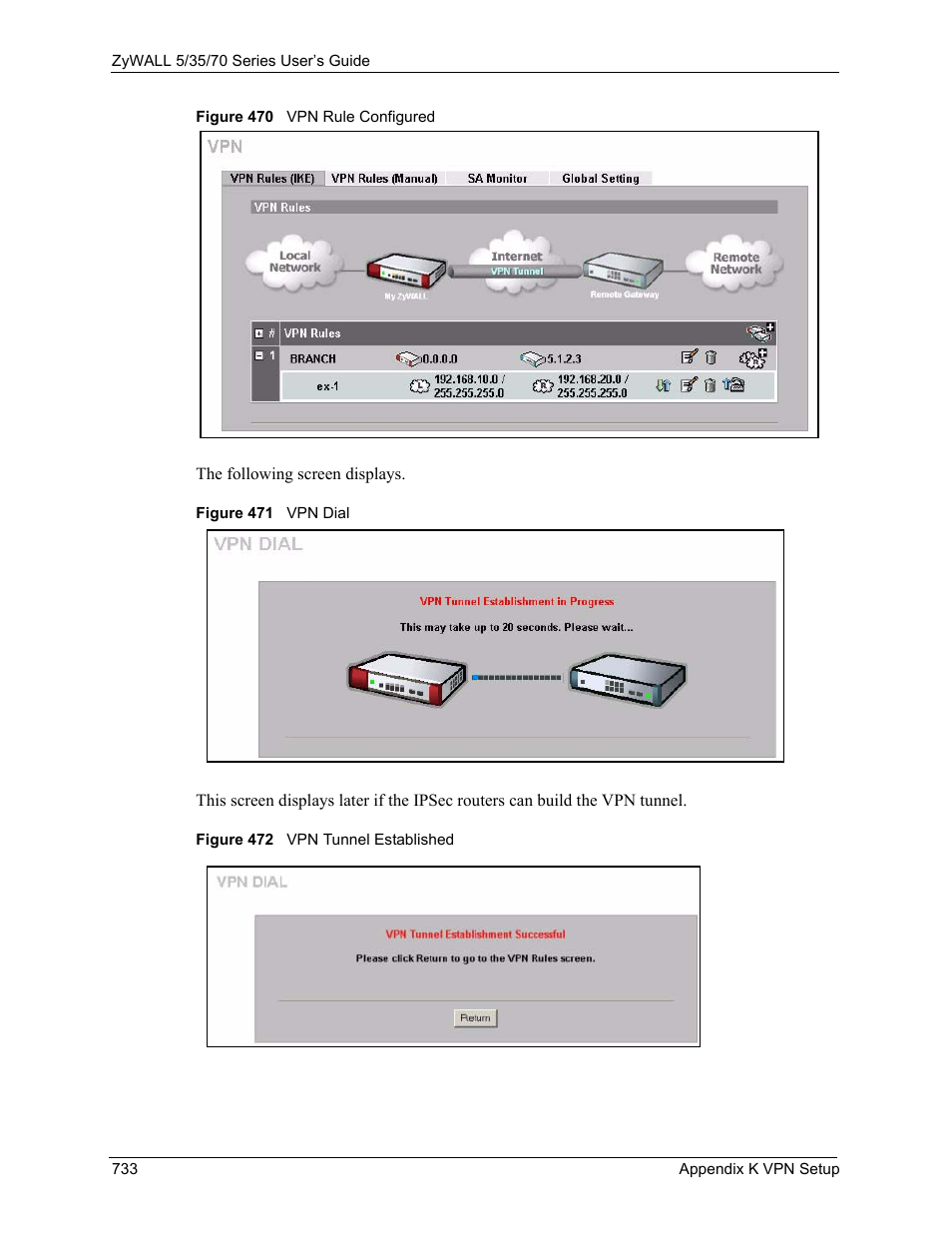 ZyXEL Communications Internet Security Appliance ZyWALL5UTM 4.0 User Manual | Page 733 / 803