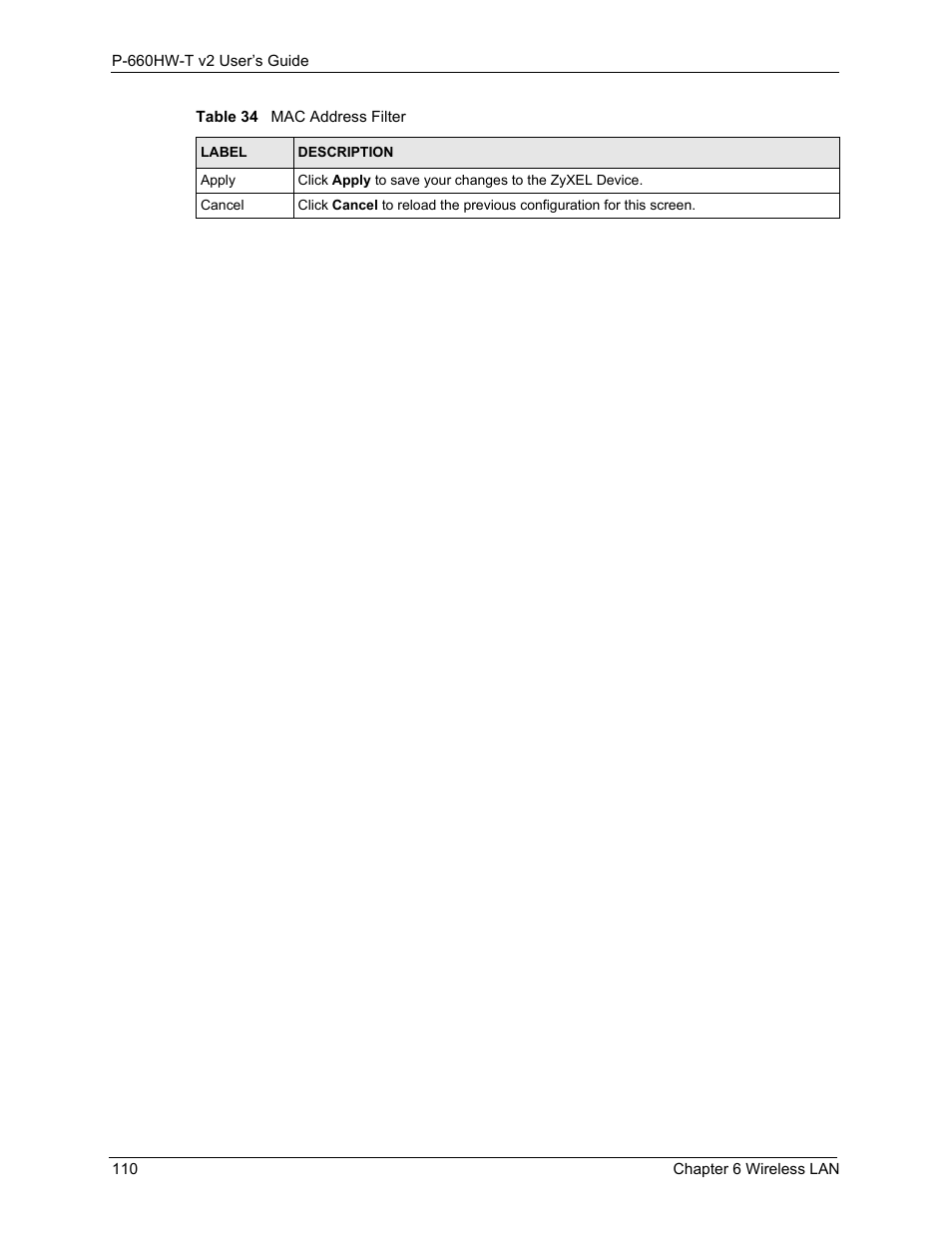 ZyXEL Communications P-660HW-T v2 User Manual | Page 110 / 351