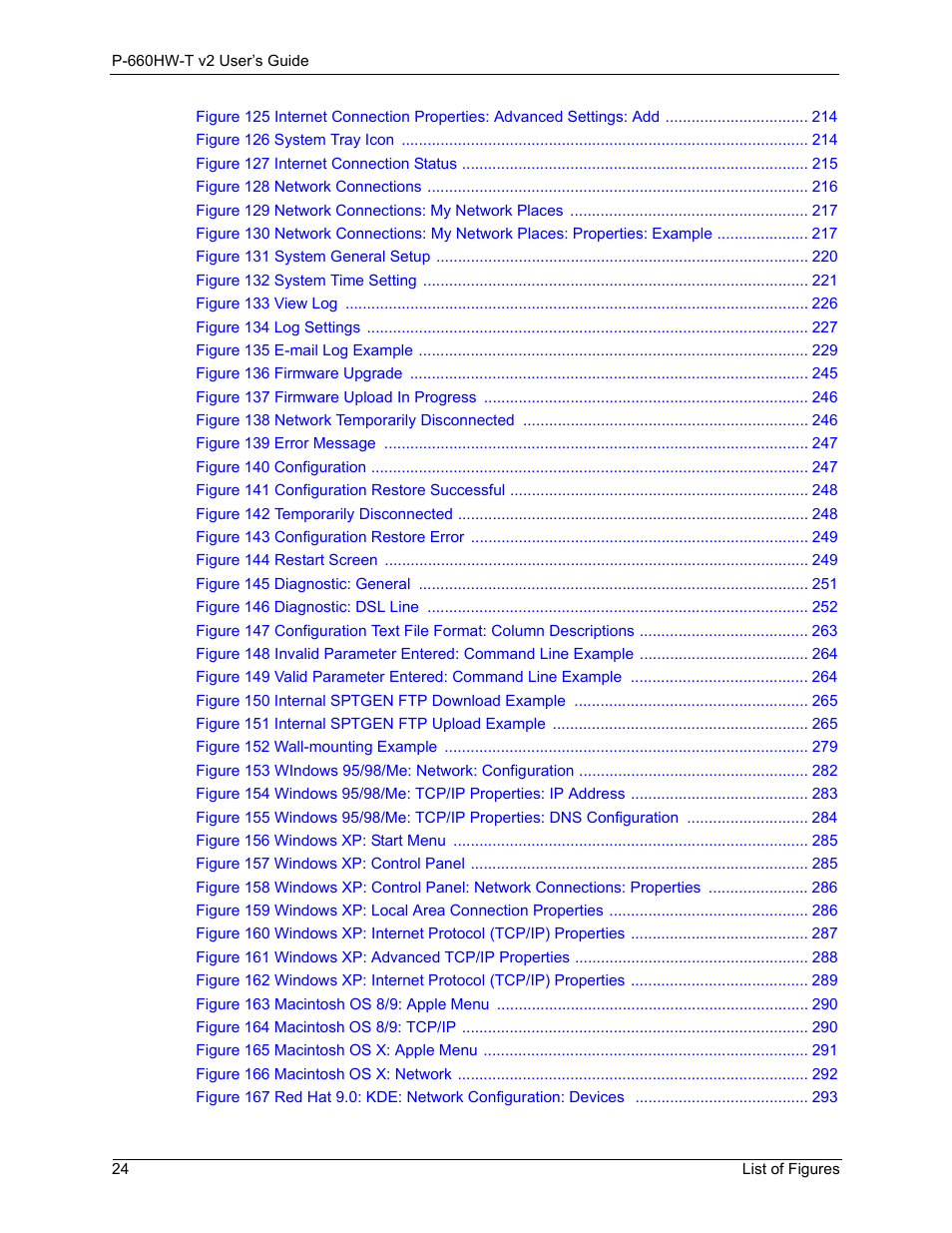ZyXEL Communications P-660HW-T v2 User Manual | Page 24 / 351