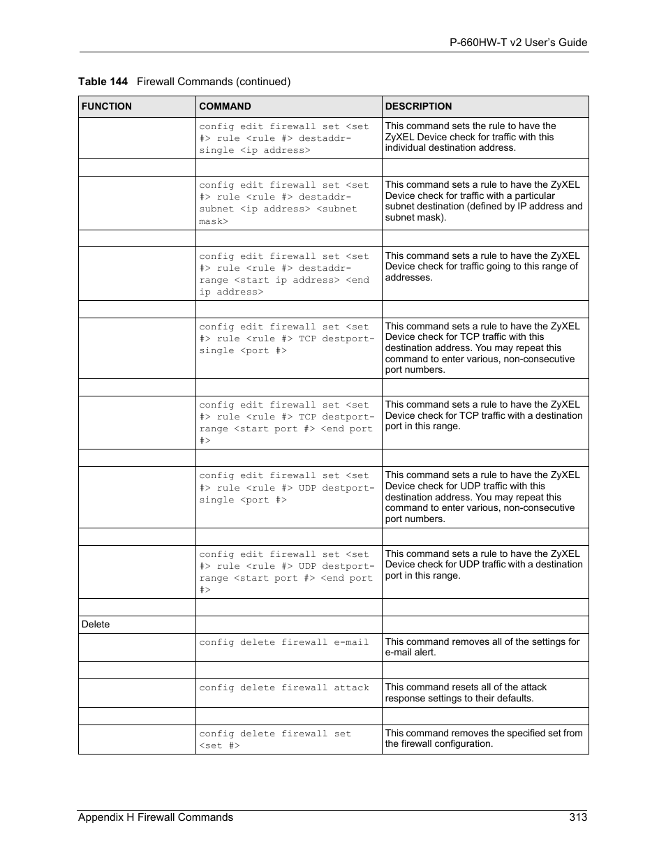 ZyXEL Communications P-660HW-T v2 User Manual | Page 313 / 351