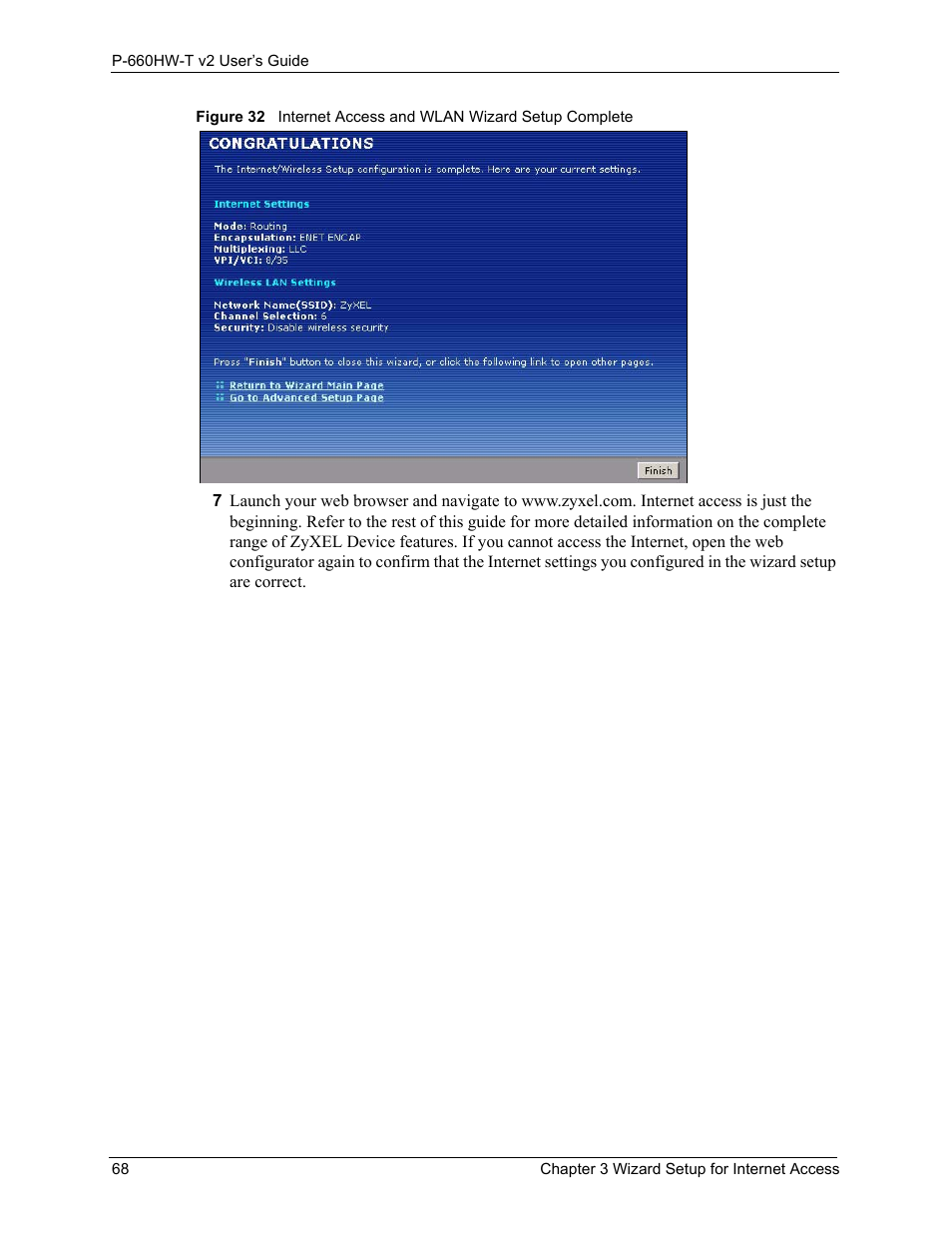 ZyXEL Communications P-660HW-T v2 User Manual | Page 68 / 351