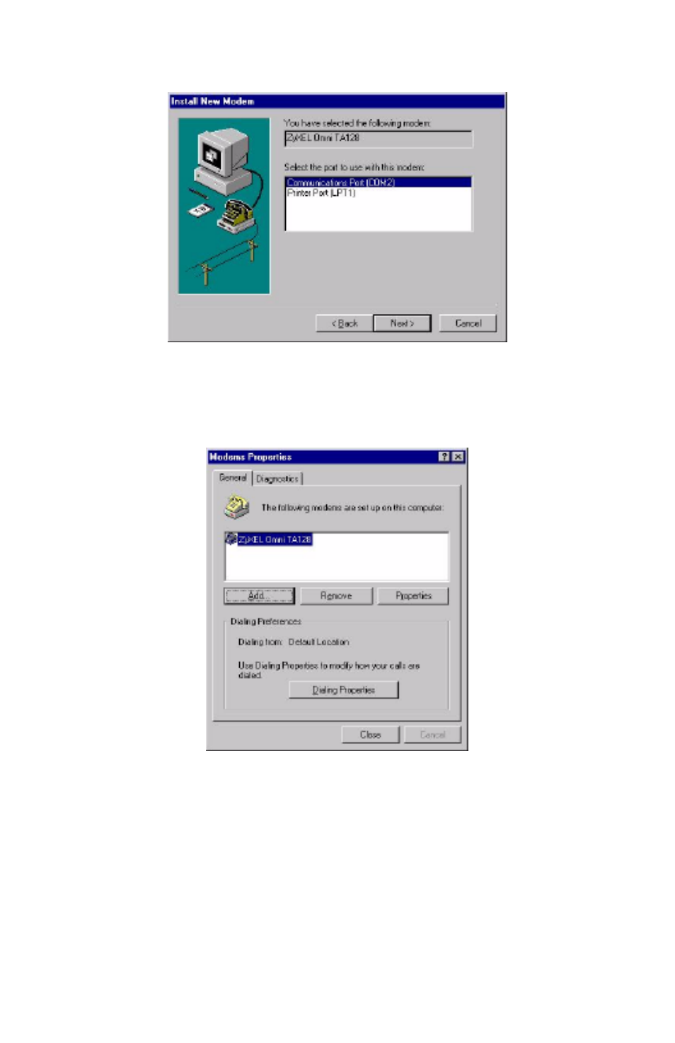ZyXEL Communications Omni TA128 User Manual | Page 42 / 173