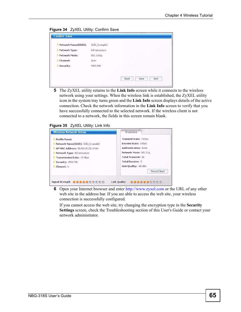 ZyXEL Communications NBG-318S User Manual | Page 65 / 286