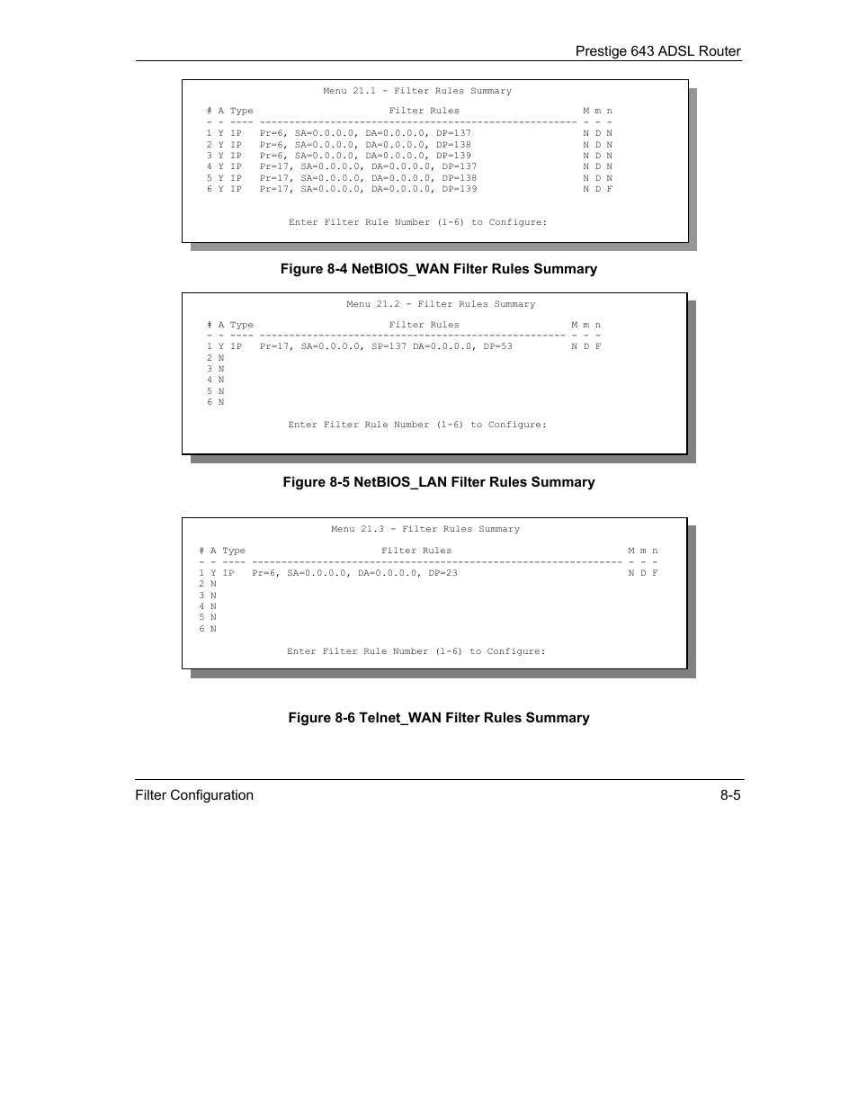 ZyXEL Communications Prestige 643 User Manual | Page 105 / 179