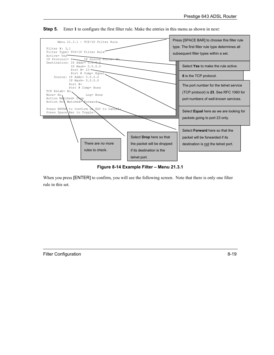 ZyXEL Communications Prestige 643 User Manual | Page 119 / 179