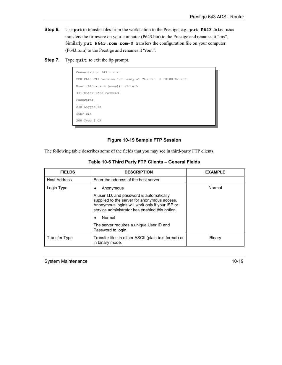 ZyXEL Communications Prestige 643 User Manual | Page 145 / 179