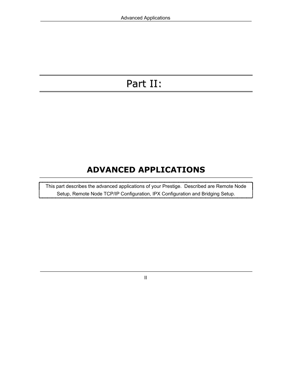Advanced applications | ZyXEL Communications Prestige 643 User Manual | Page 63 / 179
