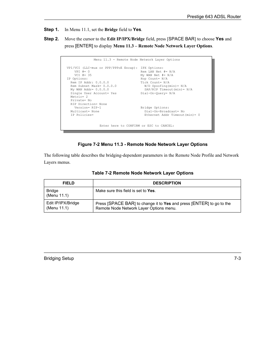 ZyXEL Communications Prestige 643 User Manual | Page 95 / 179