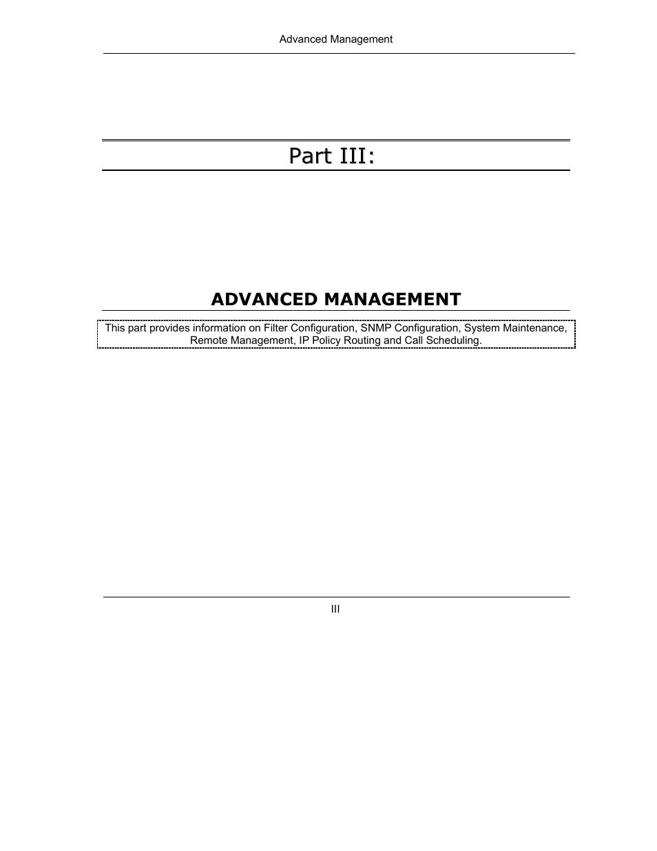 Advanced management | ZyXEL Communications Prestige 643 User Manual | Page 99 / 179