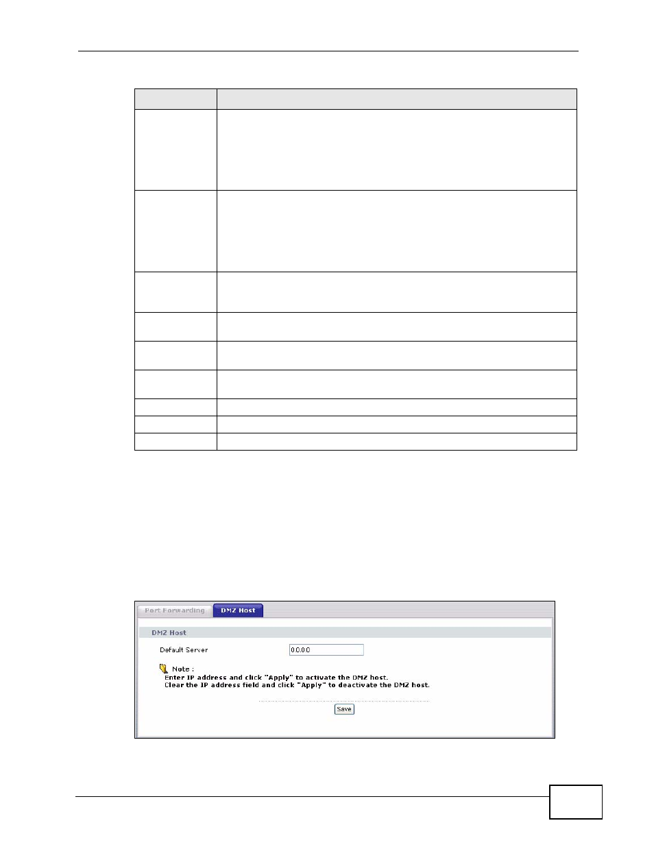 4 the dmz host screen | ZyXEL Communications Prestige P-870HW-51a v2 User Manual | Page 111 / 276