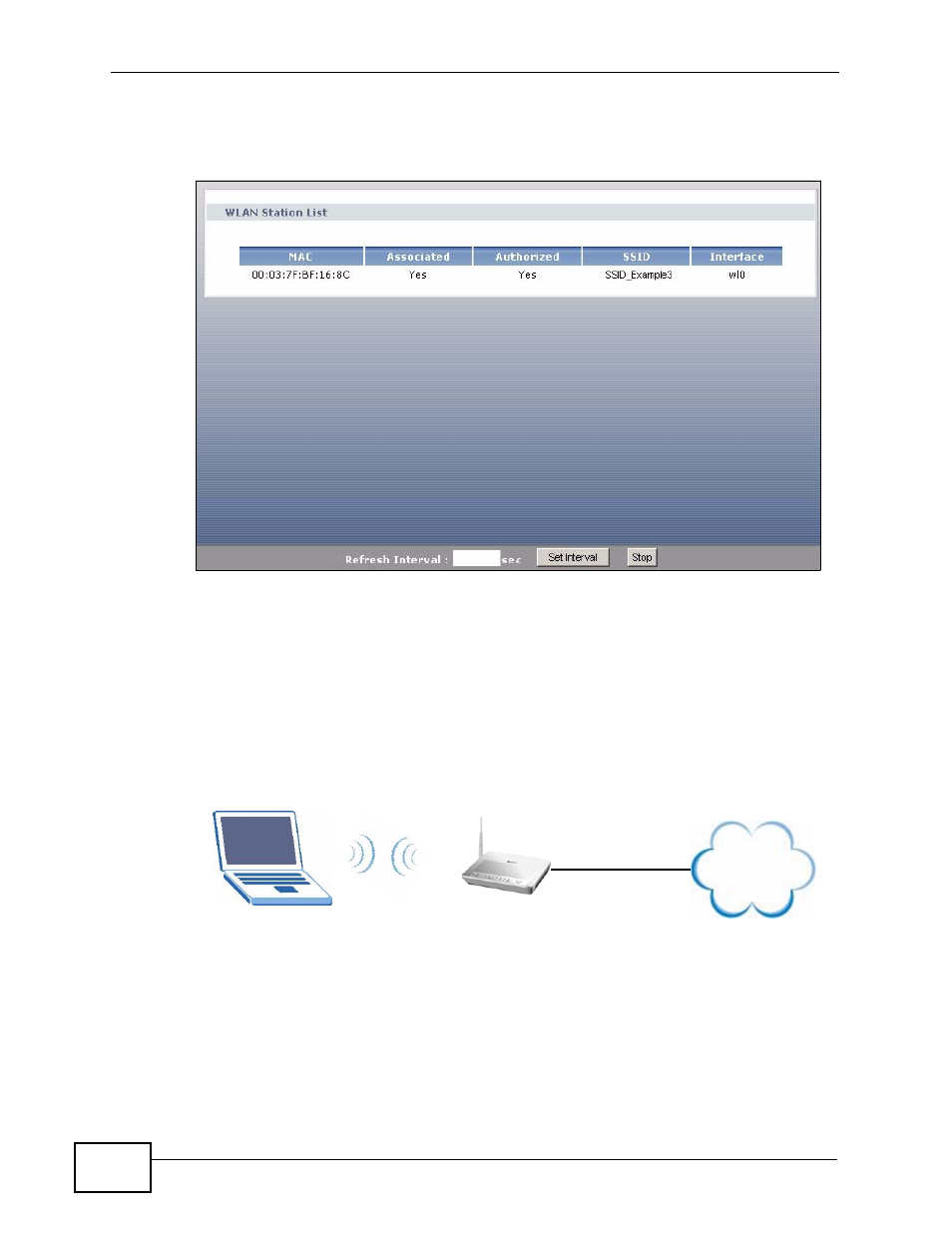 3 configuring the wireless client, Internet, 1 connecting to a wireless lan | ZyXEL Communications Prestige P-870HW-51a v2 User Manual | Page 28 / 276